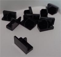 LEGO Part Number 93095 - 6115086 Panel Tile 1x2 W Centre Divide Black x10