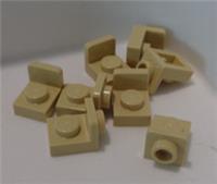 LEGO 36840 - 6365720 Plate 1X1, W/ 1.5 Plate 1X1 Upwards Tan x8 Parts/Pieces**