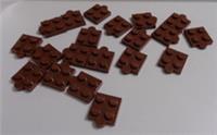 LEGO Pieces & Parts 19954 - 73983 - 6416695 Hinge Plates 1x4 Reddish Brown x20