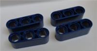 LEGO TECHNIC Parts & Pieces 6434419 - 32523 Liftarm 3M Beam Earth Blue x4