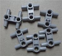 LEGO TECHNIC Pieces 6282158 Beam With 4 Pins Medium Stone Grey x6