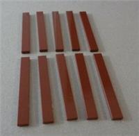 LEGO Pieces & Parts 4162 - 4585337 Flat Tile 1x8 Reddish Brown x10**