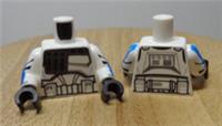 LEGO Minifigure Star Wars Trooper Torso's x2 Parts **