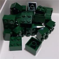 LEGO Pieces & Parts 3003 6214611 2x2 Bricks Earth Green x30