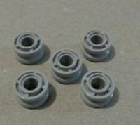 LEGO TECHNIC 4211758 42610 11.2mm Wheel Hub Medium Stone Grey x5