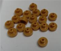 LEGO 20482 - 6186672 Round Stud 1x1 with Bar/Pin Gold x18 Parts & Pieces **