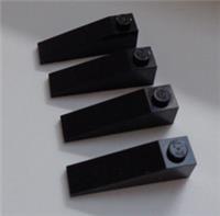 LEGO Parts & Pieces 60477 Slope 1x4 Black x4