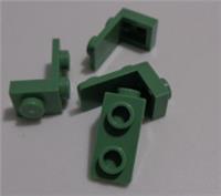 Lego 79389 6423397 Plate 1X1 W/ 1.5 PLATE 1X2 Downwards Sand Green x4