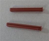 LEGO TECHNIC 6159763 - 15462 Cross Axle With End Stop Reddish Brown x2**