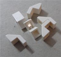 LEGO Parts 28192 - 6166894 Slope 45 Degree 2x1 With Cutout White x6