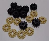 LEGO TECHNIC 32270 4177431 4565452 Mixed Cogs Black/Tan x18