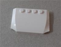 LEGO Parts & Pieces 52031 4261565 Plate 4 x 6 x 2/3 White x1