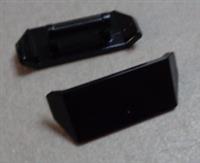 Lego Parts 98834 6058966 Spoiler 2x4 with Handle Black x2