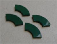 LEGO Pieces & Parts 27925 - 6426639 Tile 2x2 W/Bow Earth Green x4