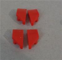 LEGO 6177507 - 29119 - 29120 Wedge 2x1 Left/Right Red x2Pair