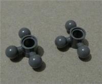 LEGO TECHNIC 6055629 - 15460 Steer Arm 3 Ball Dark Stone Grey x2 Parts & Pieces*