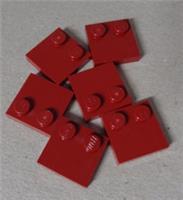 LEGO Parts & Pieces 33909 6214309 2x2 Tile With Studs Dark Red x6