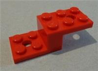LEGO 11215 - 6029952 - 1X2X1 1/3 W. 2 PLATES 2X2 Red x1 **