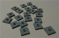 LEGO 6126083 - 23893 Tile Plate With Centre Stud Dark Stone Grey X20 **