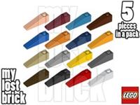 LEGO - Part 60477 - Slopes 18 4x1 (Pack of 5) + NEW + SELECT COLOUR + FREE POST