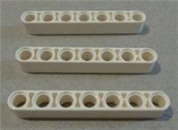 LEGO TECHNIC 4495927 - 32524 7M Beam White x3 Parts & Pieces **