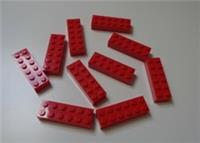 Lego 44237 Red 2 x 6 Brick- 10x Bricks -Harry Potter - City
