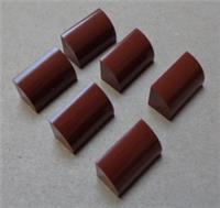 LEGO Parts 37352 - 6311210 Brick 1x2x1 No Studs Curved Top Reddish Brown x6**