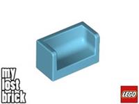 LEGO - Part 23969 / 35391 - Wall Double Corner 1x2x1 (PACK OF 5) +NEW SEL COLOUR