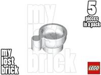 LEGO - Part 38014 - Minifigure Teacup (Pack of 5) + NEW + FREE POSTAGE
