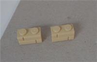Lego Bricks 98283 - 6148262 Tan 1x2 Masonry Bricks x2 Pieces&Parts**
