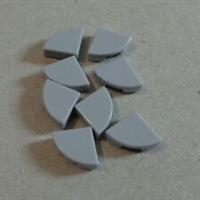 LEGO Parts & Pieces 25269 1x1 1/4 Circle Flat Tile Medium Stone Grey x8