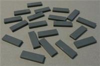 LEGO 4568734- 63864 Flat Tile 1 x 3 Dark Stone Grey x20 -City - Creator