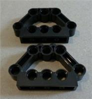 LEGO Technic 28840 - 6271358 Pin Connector Block 1 x 5 x 3 Black x2**