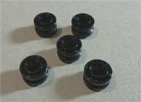 LEGO TECHNIC 6291068 42610 11.2mm Wheel Hub Black x5