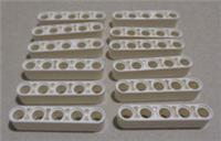 LEGO TECHNIC Parts & Pieces 4249021 - 32316 5M Beam White x12