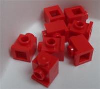 LEGO Spares 4070 - 407021 Modified 1x1 with Headlight Red x8