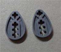 Lego Technic Parts 4210759 6575 Cam Comb Wheel Gear Dark Stone Grey x2