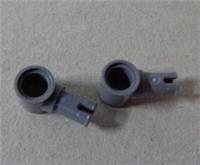 LEGO TECHNIC Bits 65487 - 6282144 Single Bush 2 Module Dark Stone Grey x2 **