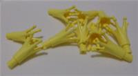 LEGO TECHNIC 25516 6510517 Crown with Bar Cool Yellow x10