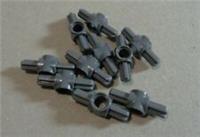 LEGO TECHNIC 6167281 - 27940 Beam 1 W/2 Cross Axles 180 deg Dark Stone Grey x10*