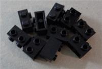 LEGO Parts & Pieces 11211 - 6138173 Brick 1x2 Studs on 1 Side Black x10