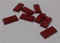 LEGO Parts & Pieces 99563 - 6448315 Dark Red Bars x8
