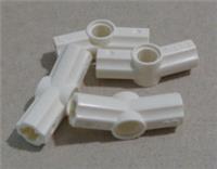 LEGO TECHNIC 32016 6261390 Axle Pin Connector Angle 157.5 White x4