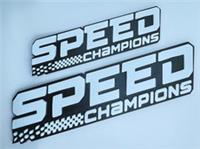 Lego Racing Speed Champions logo Sign Display, Desk Art, Display Ornamental