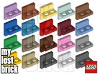 LEGO - Part 41682 - Bracket 2x2 - 1x2 Centered + NEW + SELECT COLOUR / QUANTITY