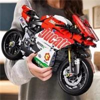 Technical Series Motorcycle V4 Building Blocks Set Super Motorbike Model-Kit T