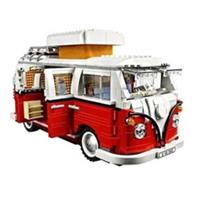Creator Expert Volkswagen T1 Camper Van VW VDUB Red Building Kit Retired Set