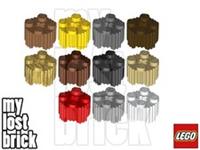 LEGO - Part 92947 - Round Profile Brick 2x2 Axle Hole + NEW +SELECT COLOUR / QTY