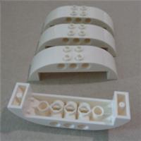 LEGO Parts & Pieces 11290 6265640 Slope, Curved 8 x 2 x 2 Double White x4