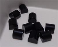 LEGO 49307 6273589 Brick 1x1x2/3 No Studs Curved Top Black x10